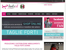 Tablet Screenshot of ladyxl.it