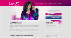 Desktop Screenshot of ladyxl.cz